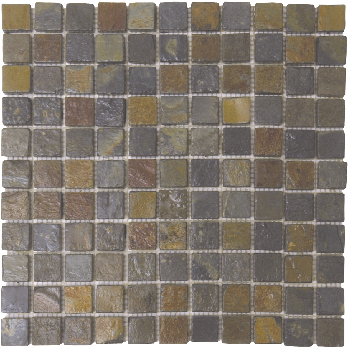 Rust Slate 1"x1" Mosaic