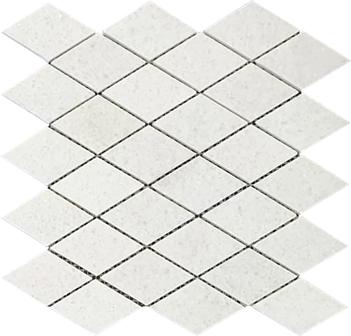 Crystal White Marble Diamond 12"x12"
